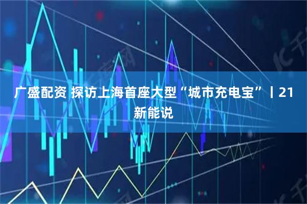 广盛配资 探访上海首座大型“城市充电宝”丨21新能说